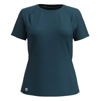 Smartwool ACTIVE ULTRALITE SHORT SLEEVE W Dámské sportovní triko, tmavě modrá, velikost