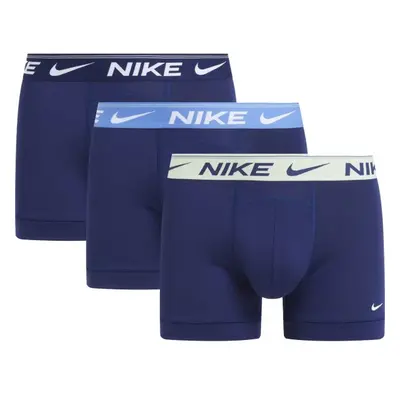 Nike ULTRA COMFORT 3PK Pánské boxerky, tmavě modrá, velikost