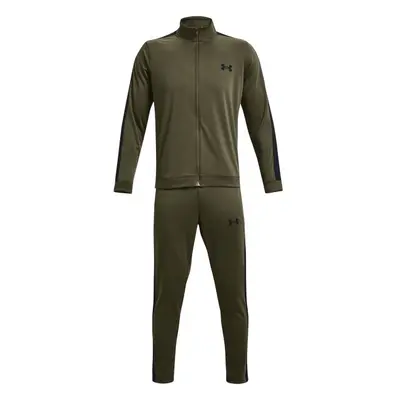 Under Armour UA KNIT TRACK SUIT Pánská sportovní souprava, khaki, velikost