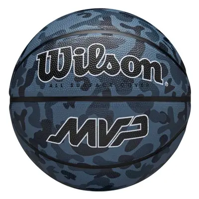 Wilson MVP Basketbalový míč, modrá, velikost