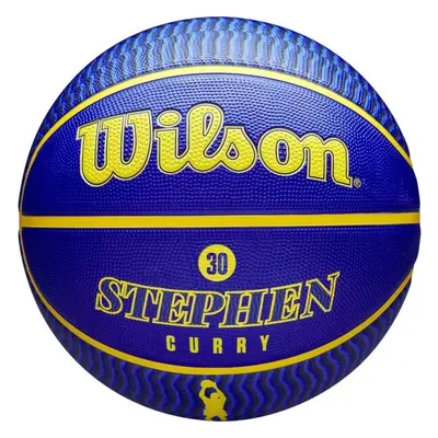 Wilson NBA PLAYER ICON OUTDOOR STEPHEN CURRY Basketbalový míč, modrá, velikost