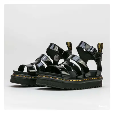 Tenisky Dr. Martens Blaire Strap Sandal Black Patent Lamper EUR