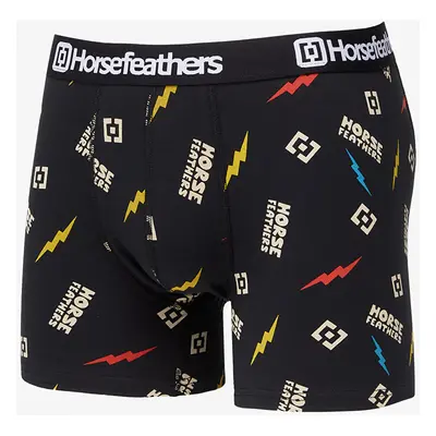 Boxerky Horsefeathers Sidney Boxer Shorts Black/ Ignite