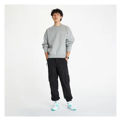 Mikina Nike Nrg SoloSwoosh Crew Fleece Dk Grey Heather/ White