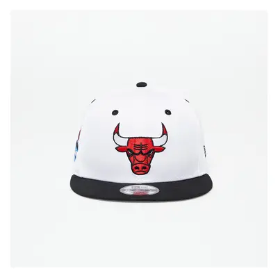 Kšiltovka New Era Chicago Bulls White Crown Patch 9Fifty Snapback Cap Optic White/ Black