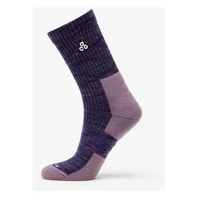 Ponožky Nike ACG Everyday Cushioned Crew Socks 1-Pack Purple Ink/ Black/ Violet