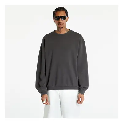 Mikina Urban Classics Pigment Dyed Crew Neck Blackbird