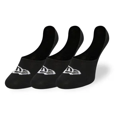 Ponožky New Era Flag Invisible 3-Pack Black