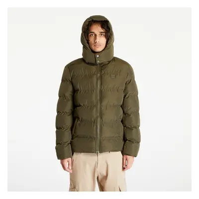 Bunda Urban Classics Hooded Puffer Jacket Dark Olive