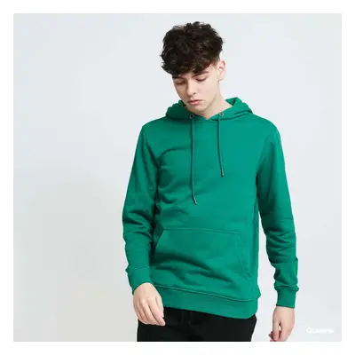 Mikina Urban Classics Basic Terry Hoody Green