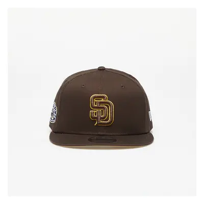 Kšiltovka New Era San Diego Padres Side Patch 9FIFTY Snapback Cap Nfl Brown Suede/ Bronze