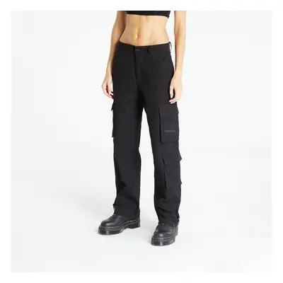 Kalhoty Sixth June Cargo Pants W/ Reverse Belt Black