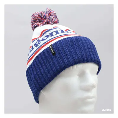 Čepice Patagonia Powder Town Beanie Blue/ White/ Red