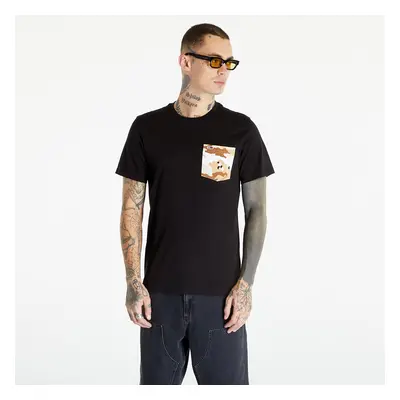 Tričko Tommy Jeans Regular Camo Pocket Short Sleeve Tee Black