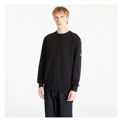 Mikina Calvin Klein Jeans Crewneck Sweatshirt Black