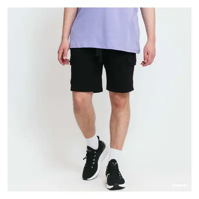 Šortky Urban Classics Organic Cargo Sweatshorts Black