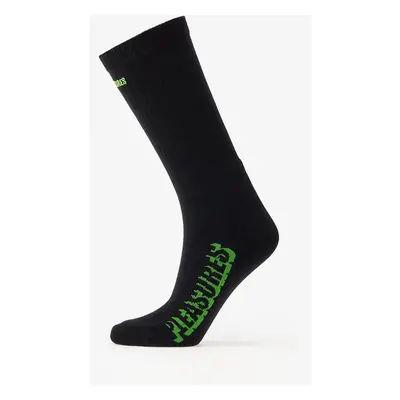 Ponožky PLEASURES Knock Out Socks Black