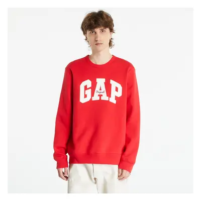 Mikina GAP Gap Original Arch Crew Pure Red