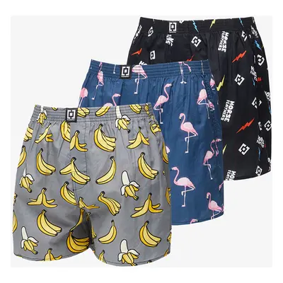 Trenky Horsefeathers Manny Boxer Shorts Grey/ Bananas Print