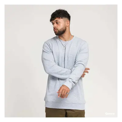 Mikina Urban Classics Organic Basic Crew Melange Grey