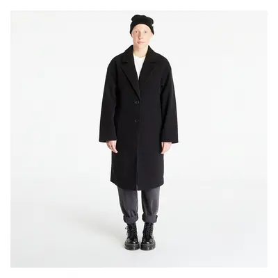 Kabát Urban Classics Ladies Oversized Long Coat Black