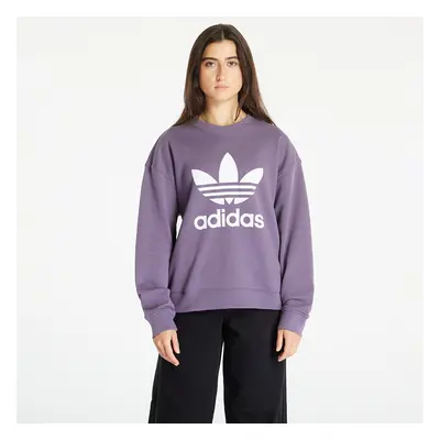 Mikina adidas Originals Trefoil Crew Sweat Shale Violet