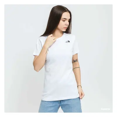 Tričko The North Face W SS Simple Dome Tee White