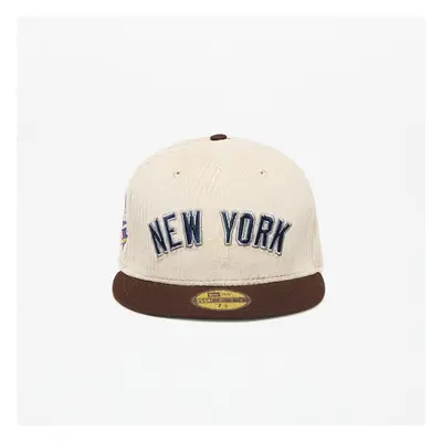 Kšiltovka New Era New York Yankees 59FIFTY Fall Cord Fitted Cap Brown