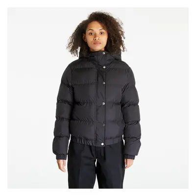 Bunda Urban Classics Ladies Hooded Puffer Jacket Black