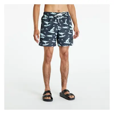 Plavky Urban Classics Pattern Swim Shorts Rex Aop