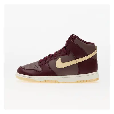 Tenisky Nike W Dunk High Plum Eclipse/ Pale Vanilla-Night Maroon EUR