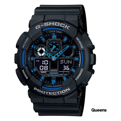 Hodinky Casio G-Shock GA 100-1A2ER Black/ Blue