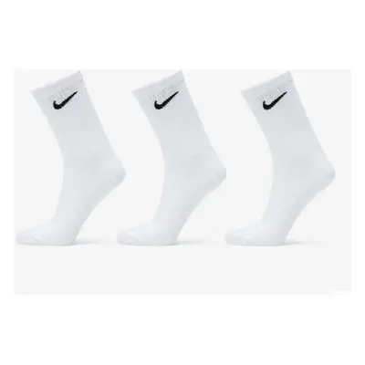 Ponožky Nike Everyday Lightweight Training Crew Socks 3-Pack White/ Black