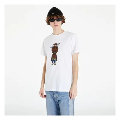 Tričko Urban Classics LA Sketch Tee White