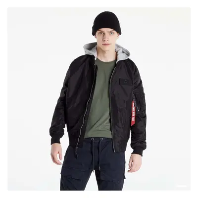 Bunda Alpha Industries MA-1 TT Hood BP Reflective Jacket Black