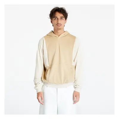 Mikina Urban Classics Cut On Sleeve Hoody Union Beige/ Soft Sea Grass