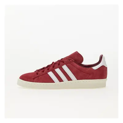 Tenisky adidas Originals Campus 80s Core Burgundy/ Ftw White/ Off White EUR