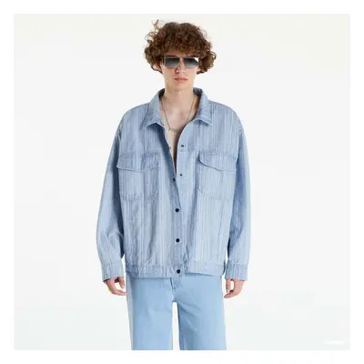 Bunda PREACH Striped Denim Jacket Blue