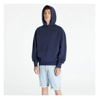 Mikina Urban Classics Heavy Terry Garment Dye Hoody Dark Blue