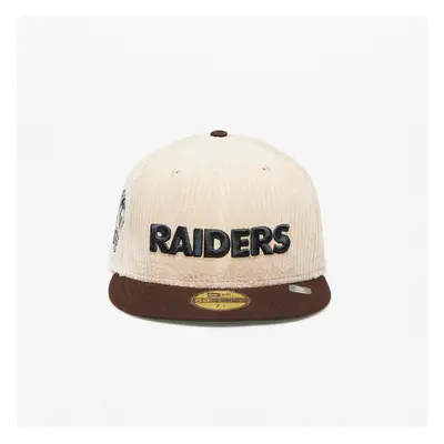 Kšiltovka New Era Las Vegas Raiders 59FIFTY Fall Cord Fitted Cap Brown