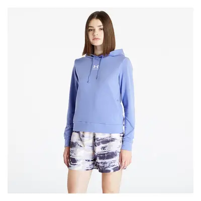 Mikina Under Armour Rival Terry Hoodie Baja Blue/ White