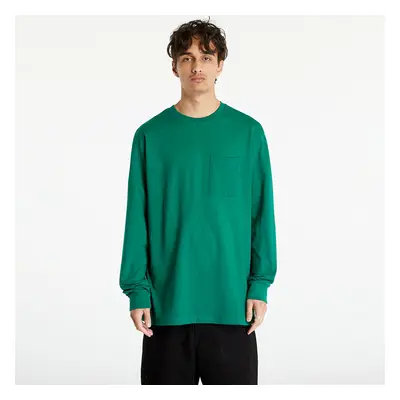 Tričko Urban Classics Heavy Oversized Pocket Longsleeve Green