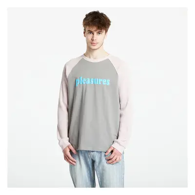 Tričko PLEASURES Intercourse Raglan Long Sleeve Grey