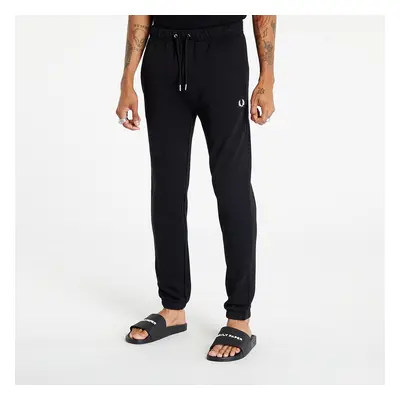 Tepláky FRED PERRY Loopback Sweatpant Black