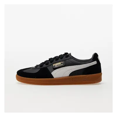 Tenisky Puma Palermo Leather Puma Black-Feather Gray-Gum EUR