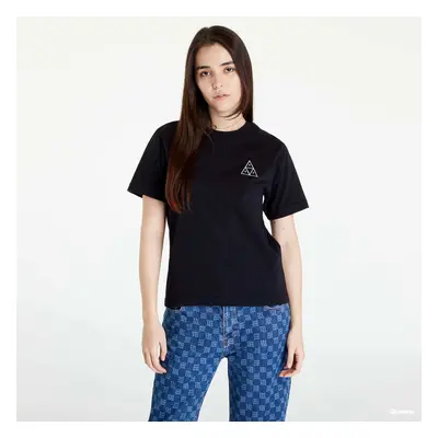 Tričko HUF Embroidered Tt S/S Relax Tee Black