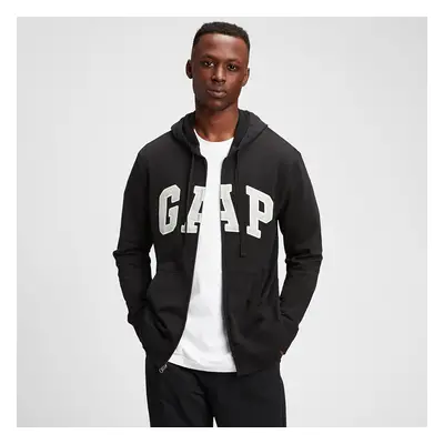 Mikina GAP Xls Ft Arch Fz Hoodie True Black V2