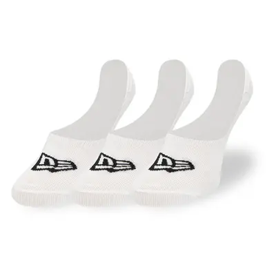 Ponožky New Era Flag Invisible 3-Pack White