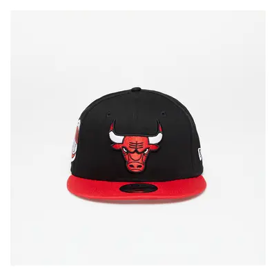 Kšiltovka New Era Chicago Bulls Team Side Patch 9Fifty Snapback Cap Black/ Front Door Red