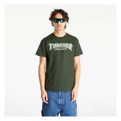 Tričko Thrasher Brick T-shirt Forest Green